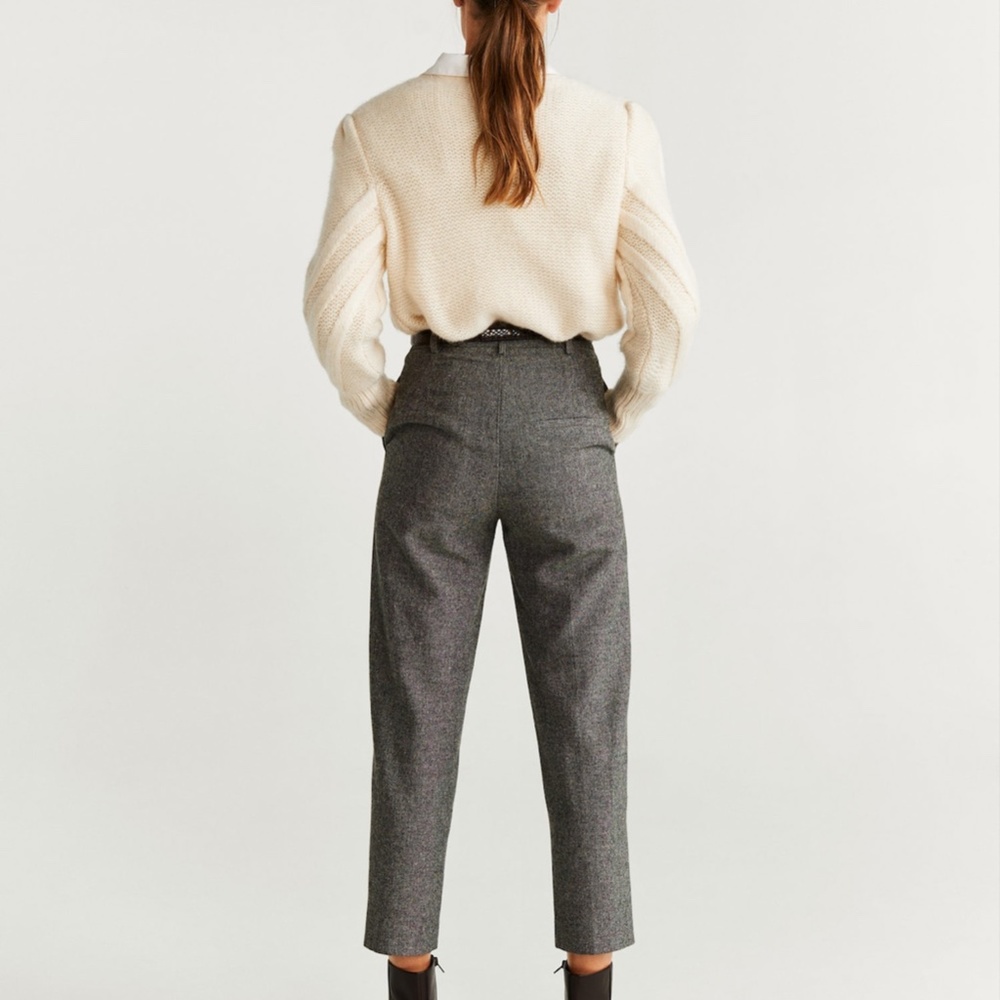 MANGO Knit Braided Sweater | US S - Picture 3 of 6